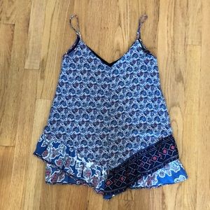 Zara TRF Paisley Short Dress